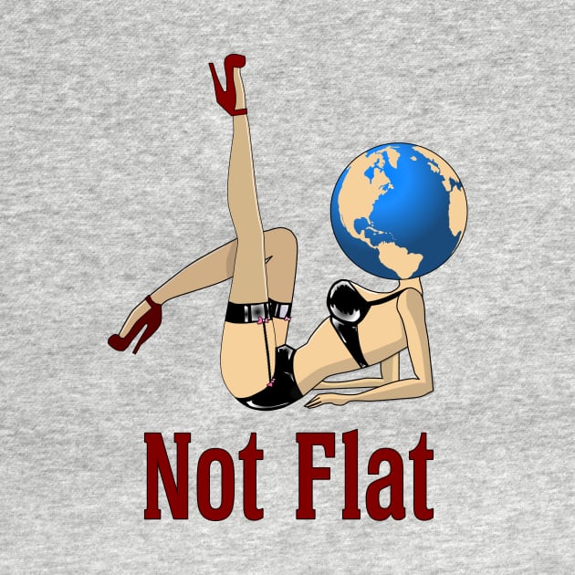 Earth Is Not Flat by Cosmo Gazoo